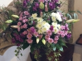 One of the many beautiful floral displays