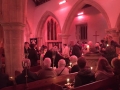 Getting ready to light the Christingles