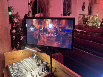 Getting ready for the service