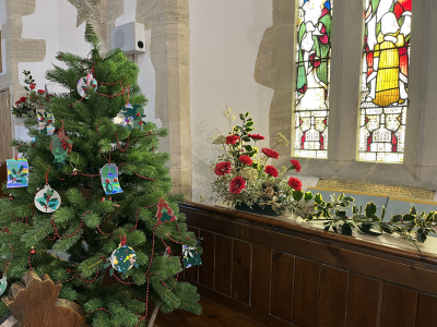 Mixing in with the Christmas Tree festival