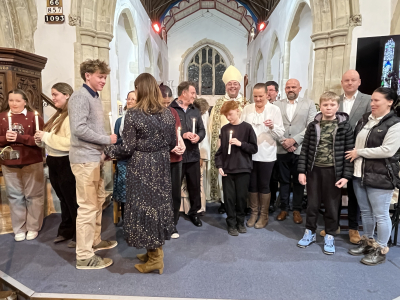 With love and congratulations to all those baptised and confirmed today