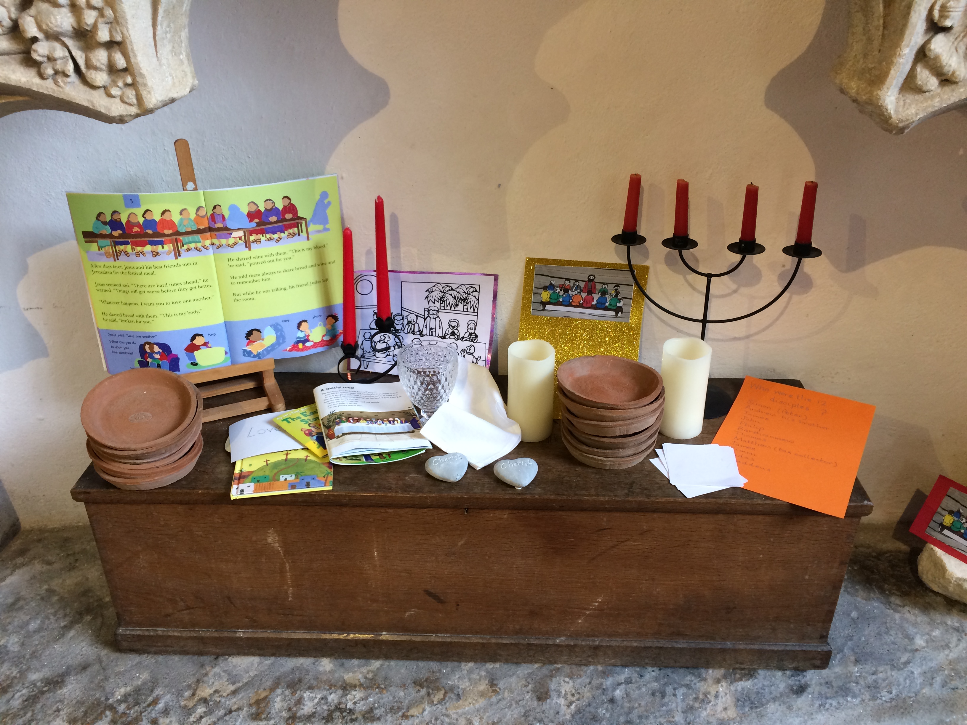 Easter crafts and displays