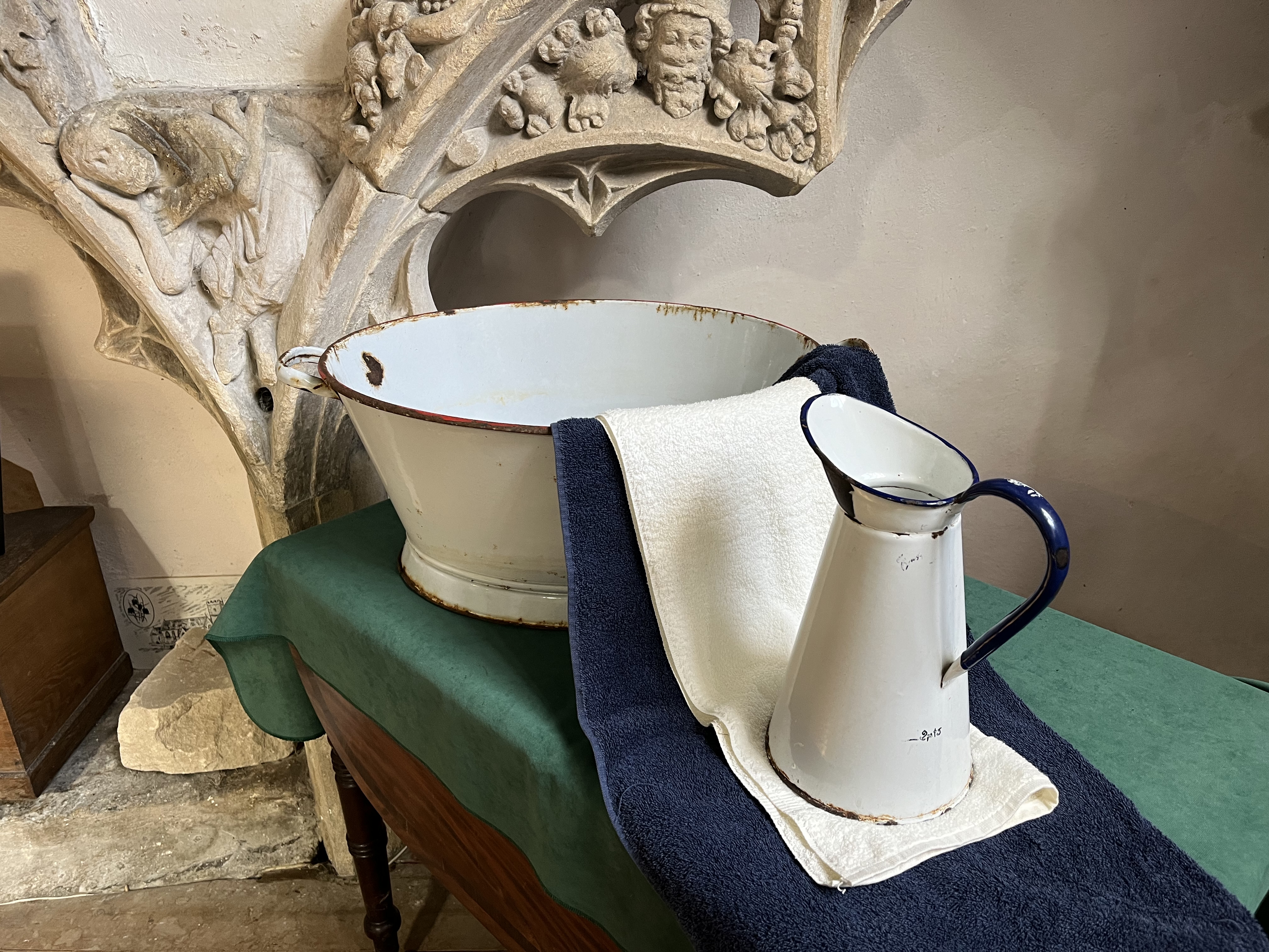 The washing of feet: Maundy Thursday