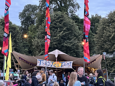 Good to see The Tiny Tea Tent