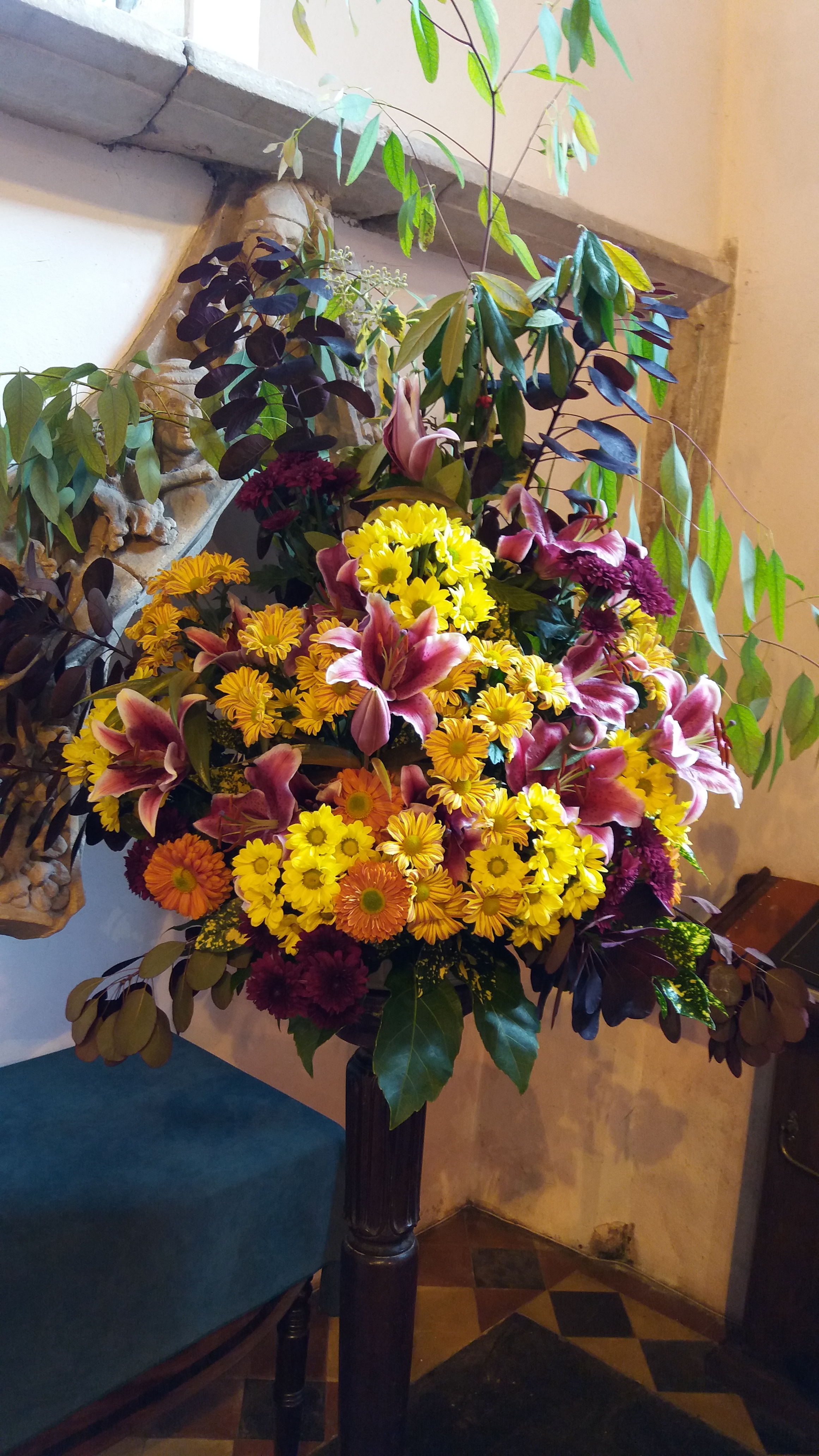 Beautiful harvest flowers
