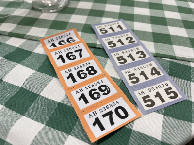 Raffle prizes galore