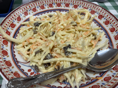 Very tasty coleslaw selection