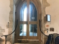 The door made by HeartWood Furniture of New Yatt