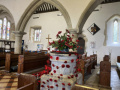 The poppies crafted at Warm Welcome Space