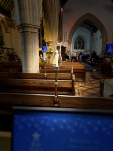 Thank you to Andrew and all your guests for a lovely service