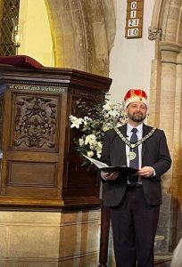 Councillor Andrew Coles, Chair of West Oxfordshire District Council